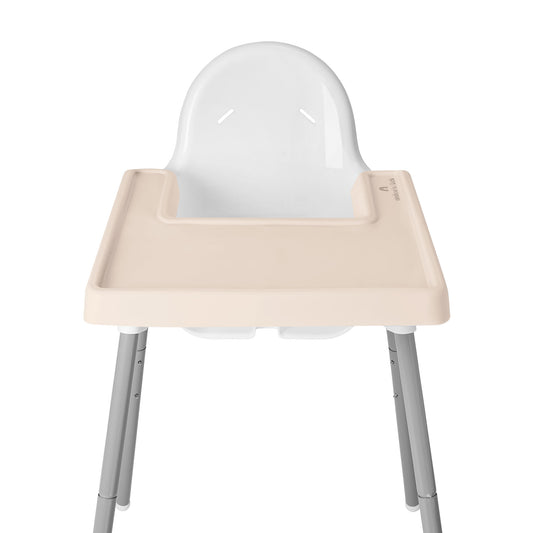 MANTEL DE SILICÓN PARA SILLA ALTA DE BEBÉ ,  CREAM