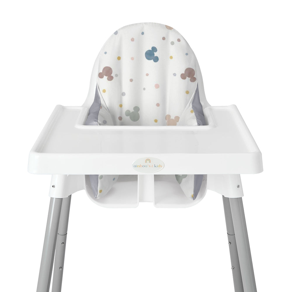 FUNDA PARA SILLA ALTA, SILUETA MINNIE