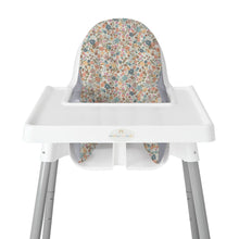 FUNDA PARA SILLA ALTA, FLOR PINTADA