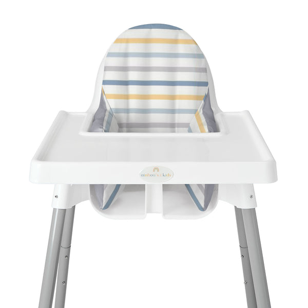 FUNDA PARA SILLA ALTA, RAYAS