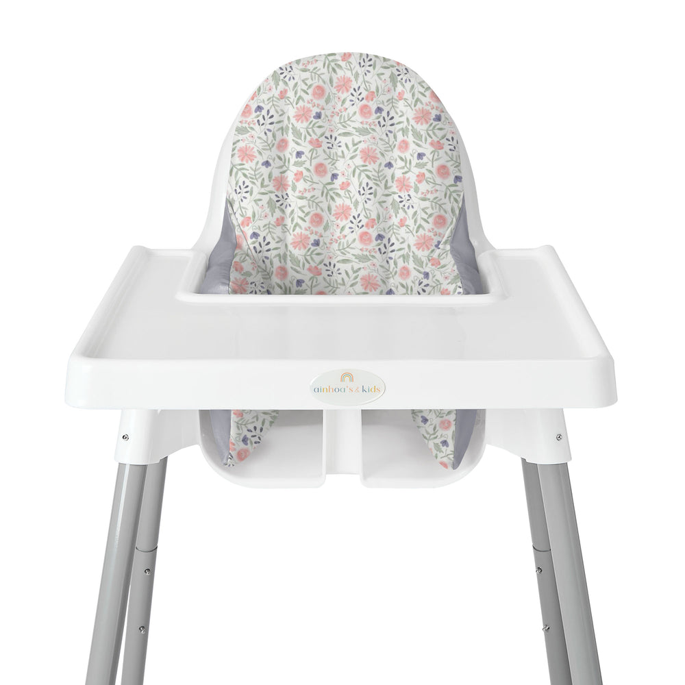 FUNDA PARA SILLA ALTA, FLORES