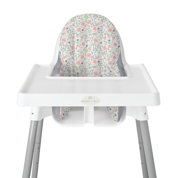 FUNDA PARA SILLA ALTA, FLORES