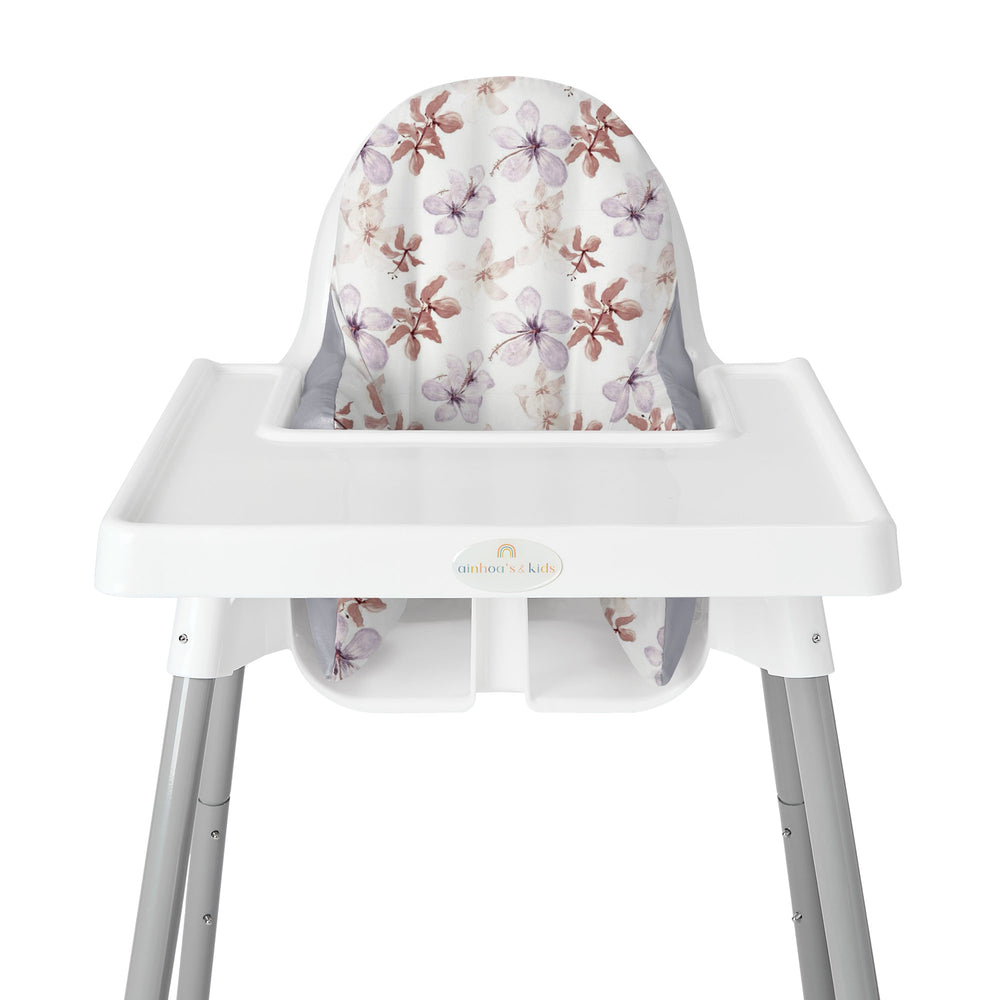FUNDA PARA SILLA ALTA, FLOR TROPICAL