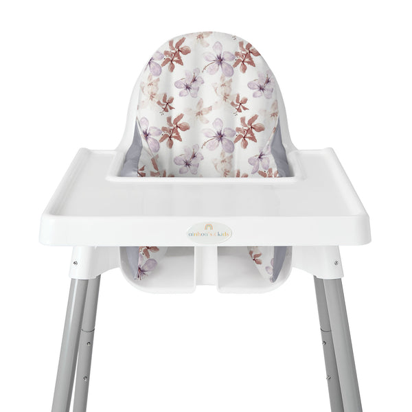 FUNDA PARA SILLA ALTA, FLOR TROPICAL