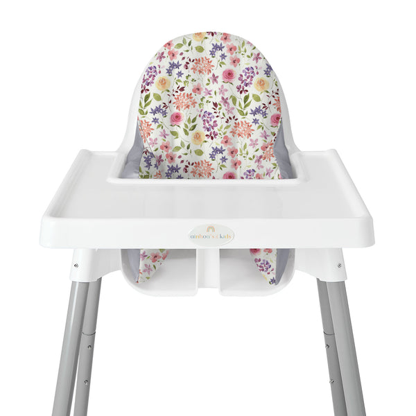 FUNDA PARA SILLA ALTA, FLOR RUSTICA
