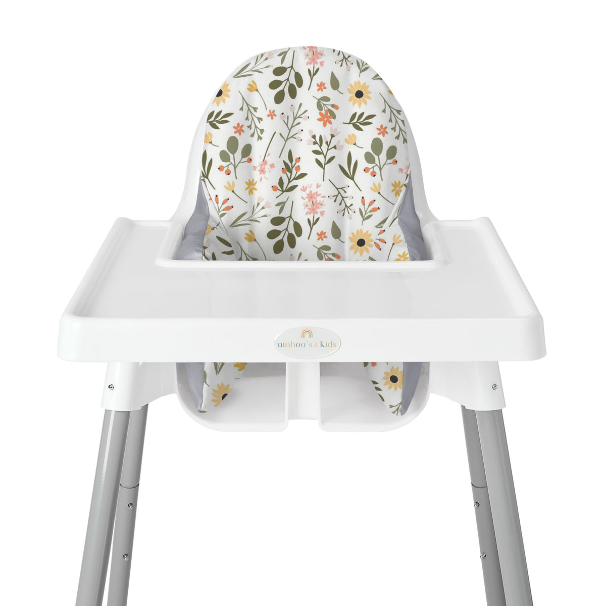 FUNDA PARA SILLA ALTA, FLOR PRIMAVERAL