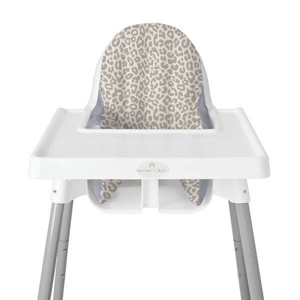 FUNDA PARA SILLA ALTA, LEOPARDO