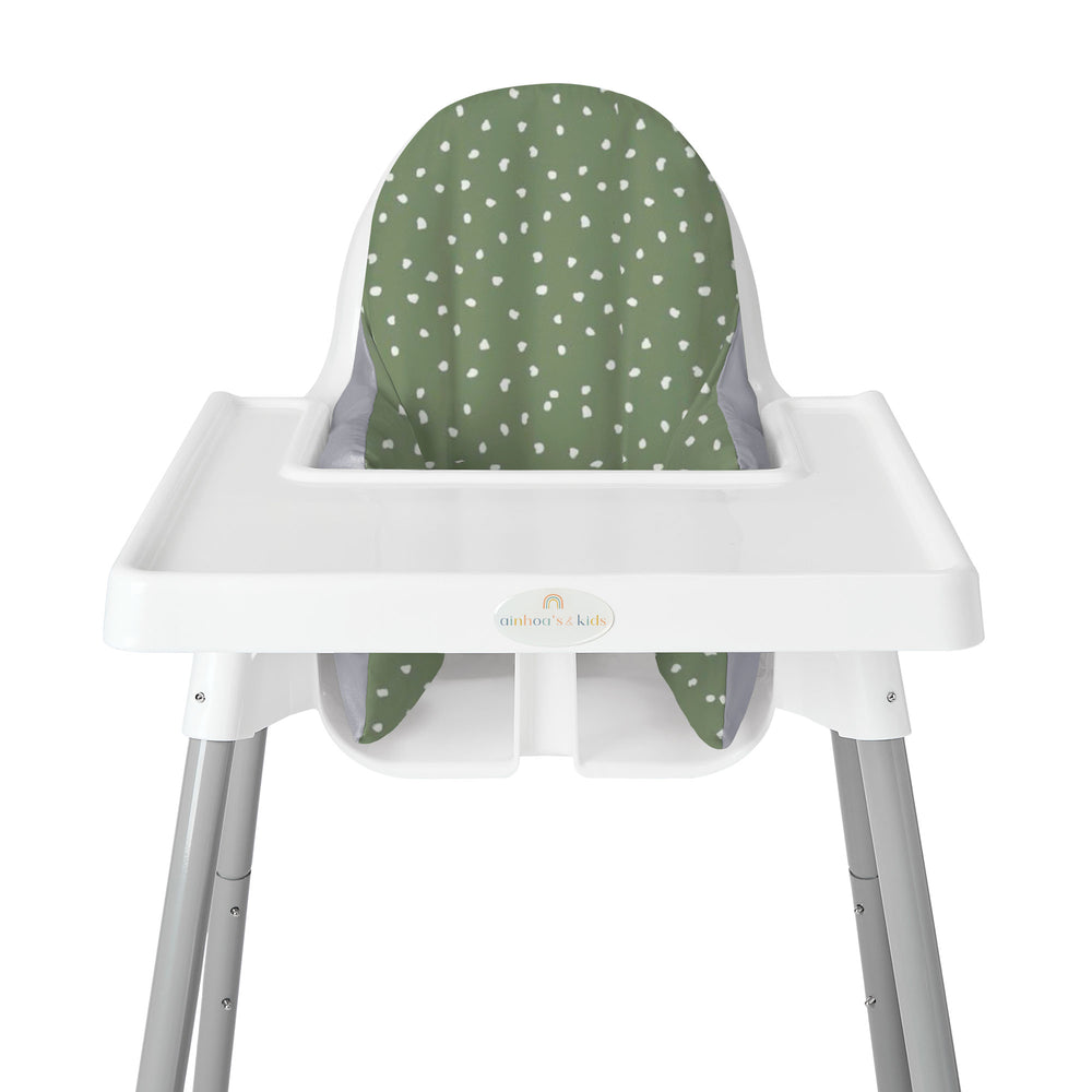 FUNDA PARA SILLA ALTA, PUNTO BLANCO