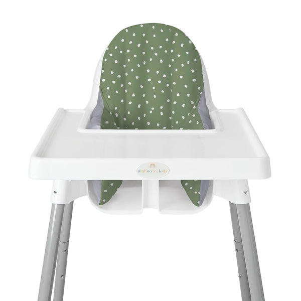 FUNDA PARA SILLA ALTA, PUNTO BLANCO