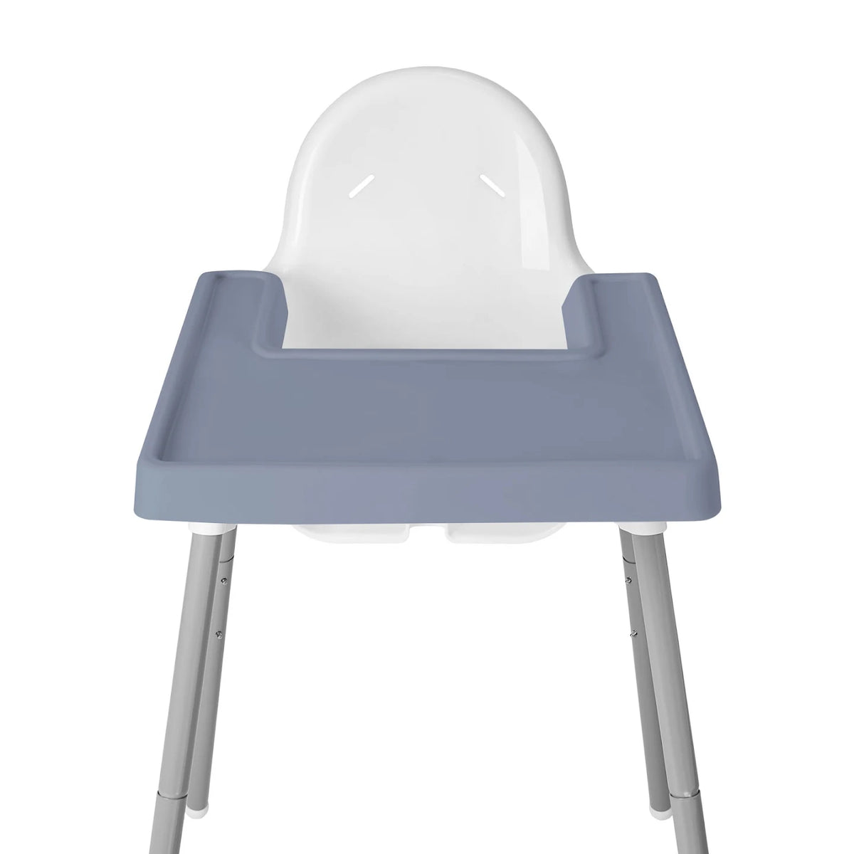 MANTEL DE SILICÓN PARA SILLA ALTA, AZUL GRIS