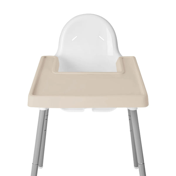 MANTEL DE SILICÓN PARA SILLA ALTA, GRIS ARENA