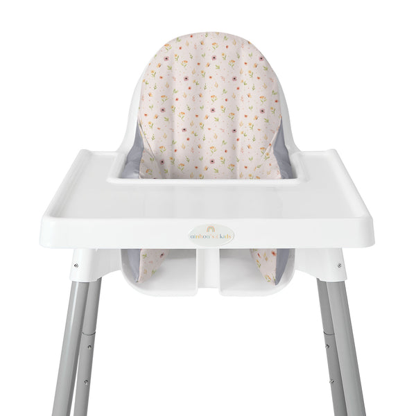 FUNDA PARA SILLA ALTA, FLOR MINI