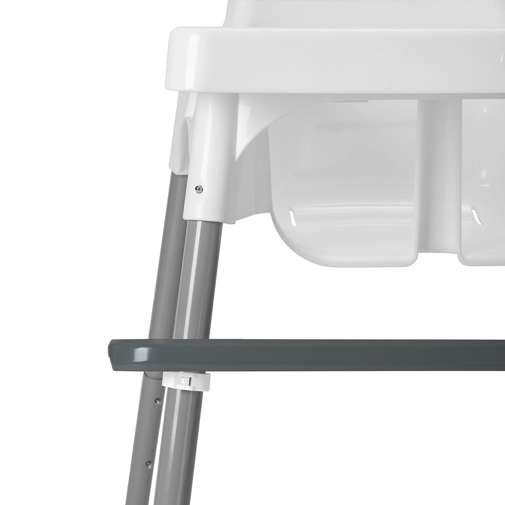 REPOSAPIÉS AJUSTABLE PARA SILLA ALTA, GRIS