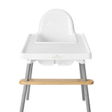 REPOSAPIÉS AJUSTABLE PARA SILLA ALTA, NATURAL