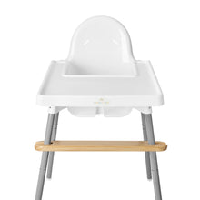REPOSAPIÉS AJUSTABLE PARA SILLA ALTA, NATURAL