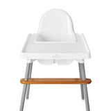 REPOSAPIÉS AJUSTABLE PARA SILLA ALTA, CHERRY