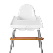 REPOSAPIÉS AJUSTABLE PARA SILLA ALTA, CHERRY