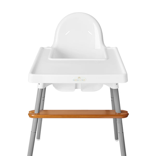 REPOSAPIÉS AJUSTABLE PARA SILLA ALTA, CHERRY