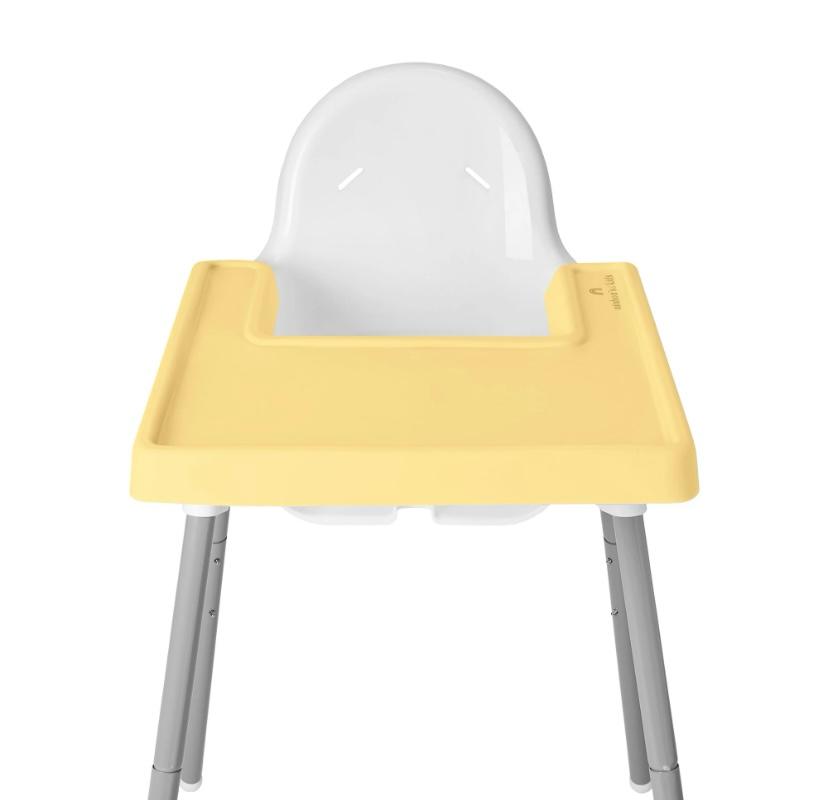 MANTEL DE SILICÓN PARA SILLA ALTA, AMARILLO